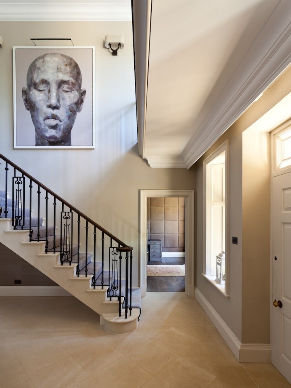 Oxfordshire country house | Hall and staircase | Interior Designers